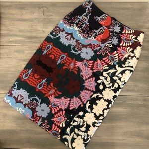 Anthropologie pattern skirt